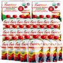 Meyve Smoothie Pouches Banana Berry- 2 Packs, 24 Adet Smoothie Mealchange- USDA Organik Sağlıklı Snacks For Yetişkinler, Squeeze Pouches For Drinks For Yetişkinler, Soft Foods, Gluten Free Dairy Free Snacks