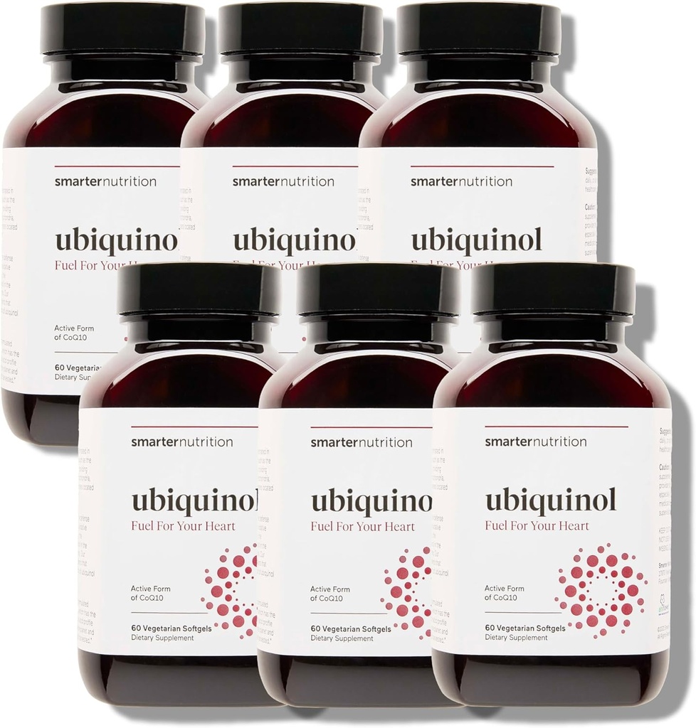 AD 100 mg + Doğal Plant-Based Complete Omega 3 6 9 - Klinik olarak Studied Ahiflower® Oil - Ultra Abxia CoQ10 for Heart Support - Non-GMO - 360 Softgels[180-Day Supply]
