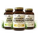 HEART & SOIL Immune Support Stack – Histamine & Immune Supplement, Bone Marrow & Liver, Grass-Fed Colostrum for Digestive Health, Gut Balance, and General Wellness