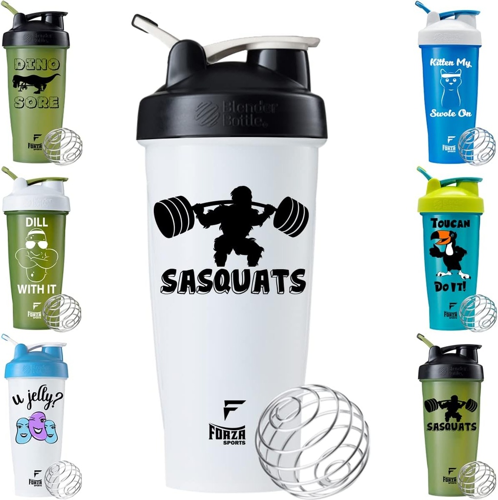 Forza Sports Blender x Classic 28 oz. Shaker - Sasquats - Black