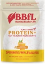 BBfL Plant-Based Protein Shake – 21g Vegan protein, Turmeric + Curcumin 95 + Ceylon Cinnamon, Prebiyotiks, Digestive Enzymes, Supports Inflammatory Response – All-in-One Shake (15 hizmet, Turmeric Cream)