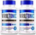 NutraRize (Erkekler için 2 VirilTonic Capsules paketi, Genel Performans Desteği için Premium Formula, Sağlık ve Sağlık Için Tüm Doğal Supplement, VirilTonic24 Yorumlar (120 Capsules)