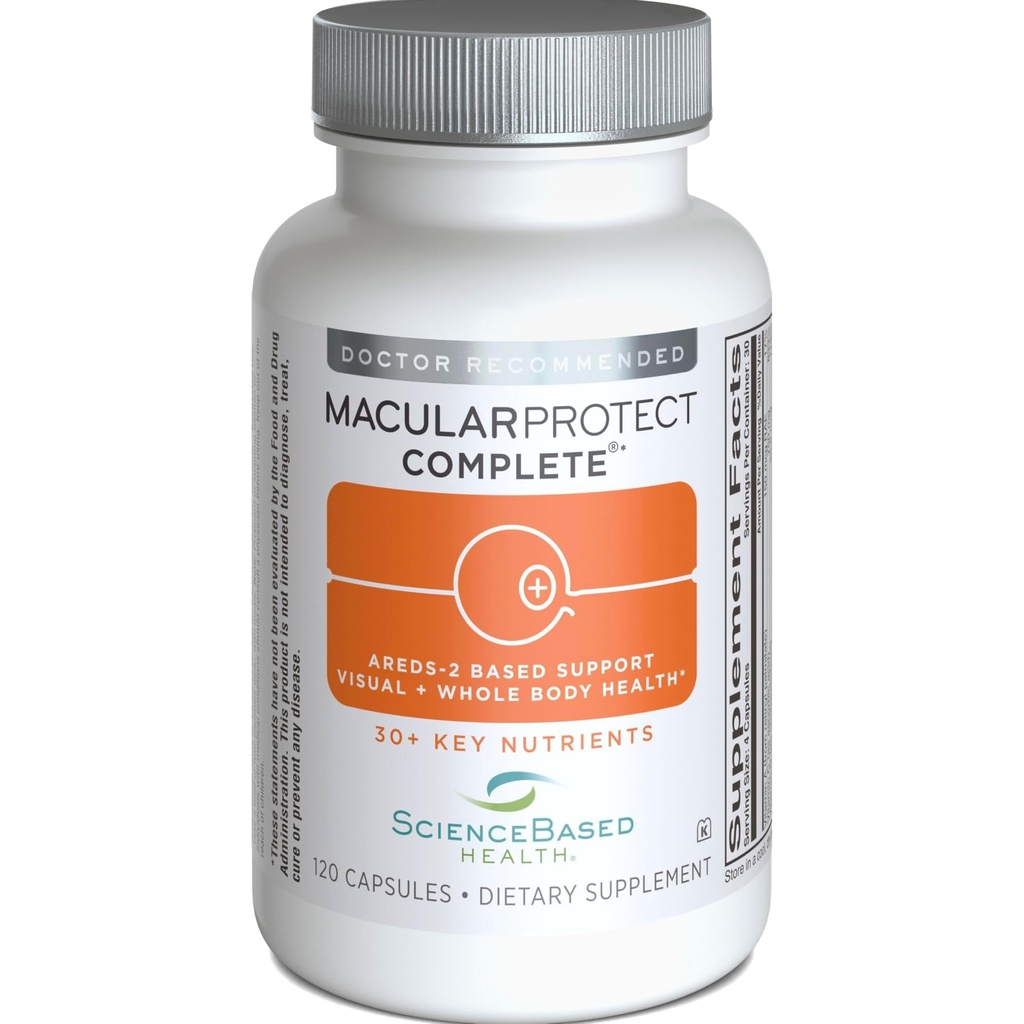 Macular Koruma Tamam - AREDS 2 Eye Health Supplement with Daily Multivitamin - 30+ Key Nutrients with Lutein & Zeaxanthin - Supports Eye, Vision & Whole Body Health - 120 Capsules