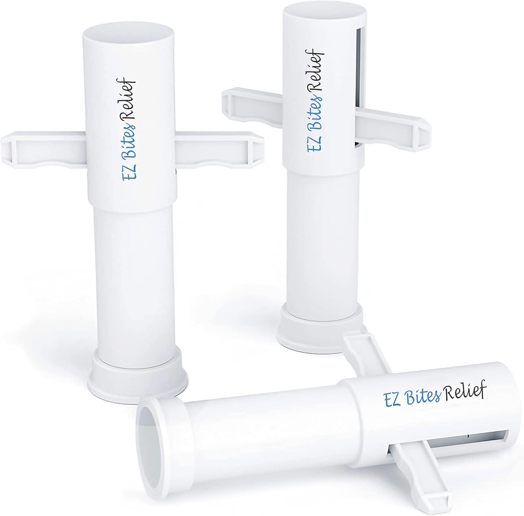 YARKOR Bug Bite Suction Tool 3 Packs, Kid Friendly Venom Extractor Itch Relief, Natural Reduce Itch & Swell, Bite & Sting First Aid for Outdoor Hiking, Backpacking and Campings