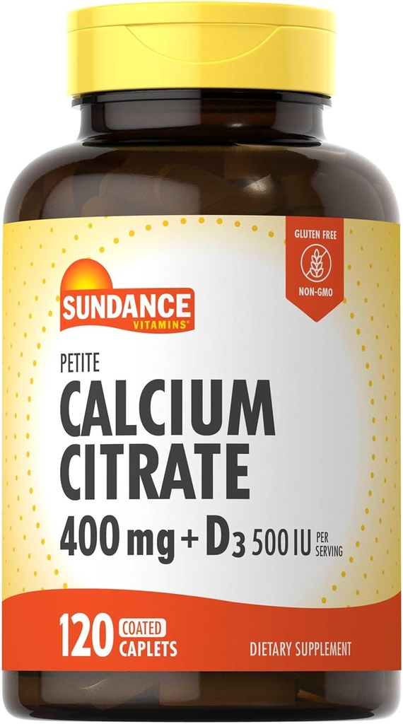 Sundance Ασβέστιο Κιτρικό με βιταμίνη D3 400 mg 