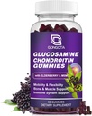 Glucosamine Chondroitin Gummies - 2 Pack, Ekstra Kuvvet 1500 mg Glucosamine ile MSM & Elderberry, Flexability Support, Best Cartilage & Immune Support Supplement for Men and Women - 60count (1 Pack)