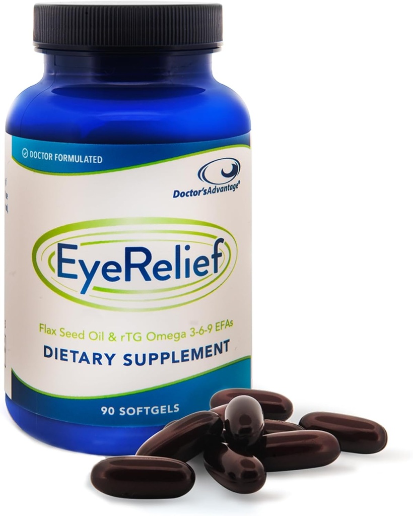 Doktor'un Avantajı Tamamı - 90 Softgels, 1-Month Supply - Natural Triglyceride Omega 3 Fish Oil for Retina Gland Support