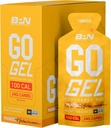 BARE PERFORMANCE NUTRITION, BPN Go Gel Endurance, 24g of Carbohidrats & 100 Calories per Pack, Vegan + Gluten Free Run Gel, 10 Single-Serving Packs, Mango