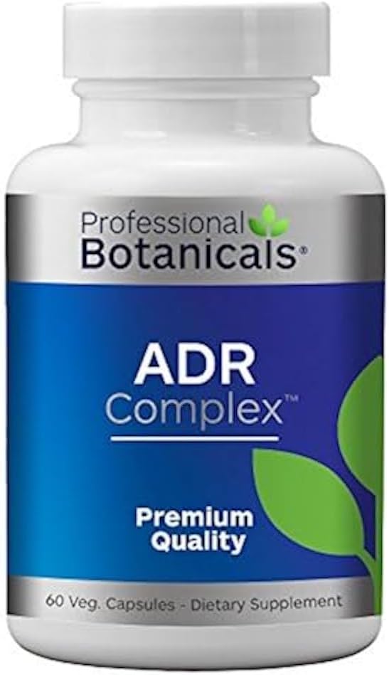 Επαγγελματικά Βοτανικά Συμπληρώματα Adrenal Complex – Υποστηρίζει Υγιεινή Επινεφριδιακή λειτουργία, Αγχωτική ανακούφιση, και Ενεργειακά Επίπεδα – 90 Χορτοφαγικές κάψουλες