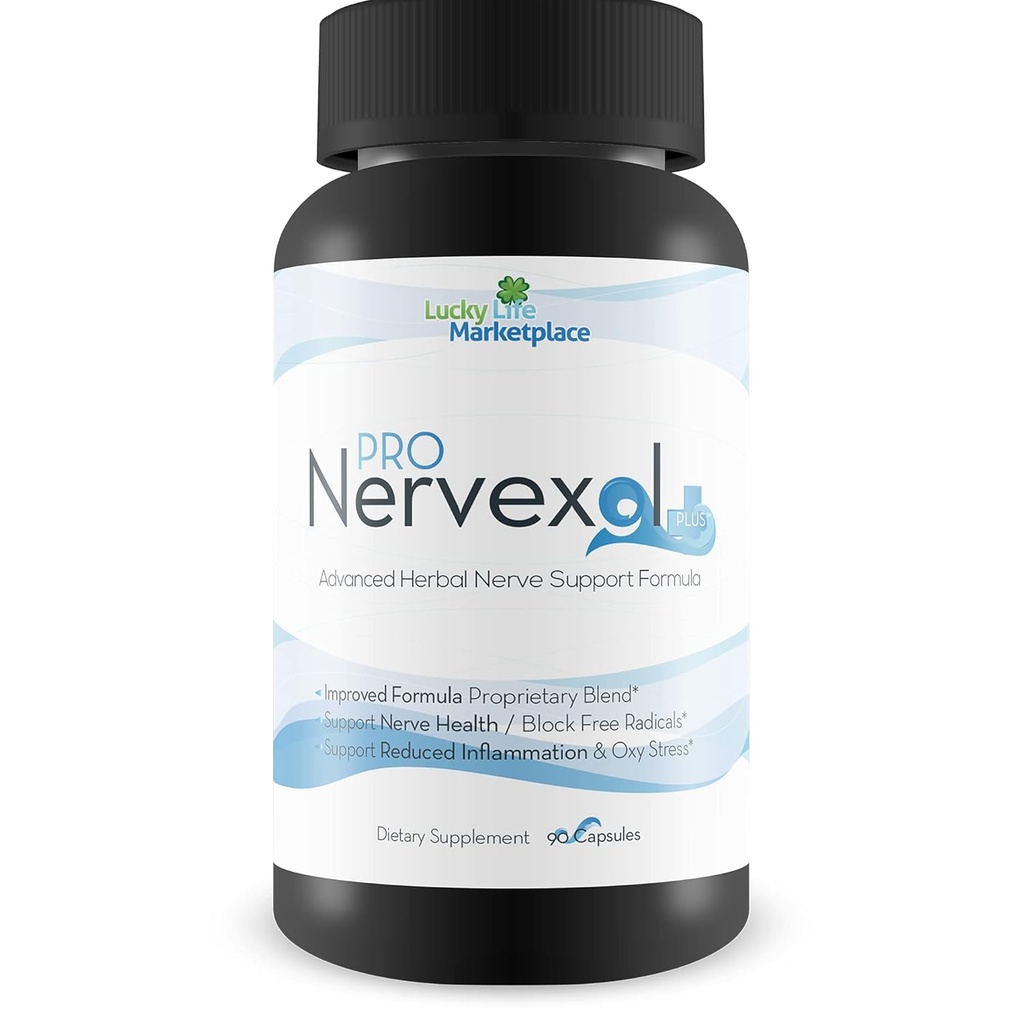 Pro Nervexol Plus - Inflammation Inhibitor - Natural Nerve Support - Blood Health Support - Vitamin C + Herbal Anti Anti Support - Natural Immune System Support