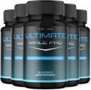 (5 Pack) Ultimate Male Pro Capsules for Men, Ultimate Male Extreme Supplement,All-Doğal Destek Sağlıklı Bir Aktif Yaşam Tarzı, UltimateMalePro İncelemeleri (300 Capsules)