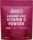 Judee'nin Pure Vitamin C Toz 5 lb - 100% Non-GMO, Gluten-Free and Nut-Free - (L - Ascorbici) - Immune Support & Antioksi Supplement - No Fillers - Kozmetik ve Preserving Gıdalar için -