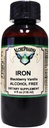 Iron Liquid (Gentle High Abpole Ferrous Bisglycinate Chelate) BlackBerry Vanilla 4 fl oz 24 servis