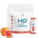 Cellutrex® H2O Electrolytes – Elektrolyte Toz İçecek Mix, Zero Sugar, Natural Salt Hydration Packets for Recovery and Wellness, Grapetre, 20 Sticks