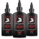 Patronman Jelly Beard Oil for Men - 3 Pack (12 oz in Total, Hammer Scent) – Softens, Moistizes & Conditions with Natural Materialss