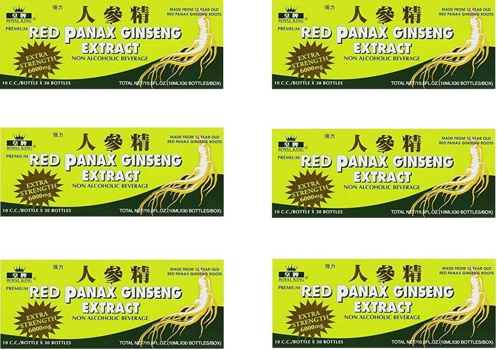 Royal King Red Panax BTC 30/10 6000 mg (6 Kutu)