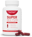 HumanN SuperBeets Beet Root Capsules Quick release 1000 mg, Helps Support Nitrik Oksit Production, Blood Pressure, Heart Health, Contains Non-GMO Beetroot Toz, Studied Antioksis 90 Count