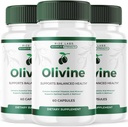 rize labs (3 Pack) Συμπλήρωμα απώλειας βάρους των ούλων, κάψουλες Olivine Superfood για την ολική ευεξία του σώματος και ένα υγιεινό τρόπο ζωής, χάπια Olivine για Leaner Physique, Vine σχόλια (180 κάψουλες)
