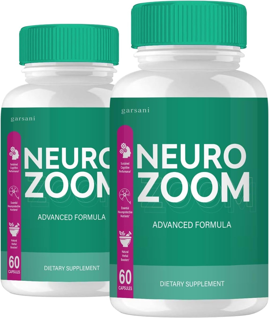 Neuro Zoom - Neuro Zoom Σύνθετη φόρμουλα καψακίων (2 Συσκευασία, 120 κάψουλες)