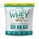 Tasarımcı Wellness, Tasarımcı Whey, Protein Toz Probiyotikleri, Fiber ve Key B-Vitamins for Energy, Gluten-Free, French Vanilla, 4 lb