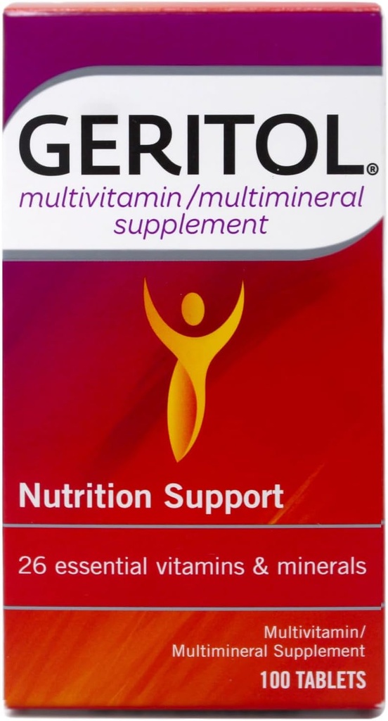 Geritol Tabletleri 100 Tablet Tamamlıyor