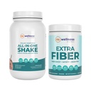 J.Ö. Çikolatası Paleo All-in-One Shake ve Ekstra Fiber Toz Supplement