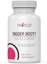 Premium Geliştirilmiş Pills - Glute Büyüme Tamamı - Enlargement Formula'i Asansör, Şirket ve Daren - Kadınlar için Gelişmiş Gelişmiş - 60 ct