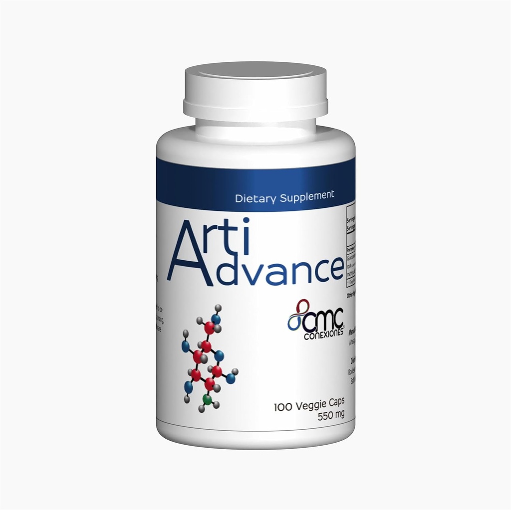 ARTIADVANCE Glucosamine Chondroitin, 100 Veggie caps - 550 mg κάθε κοινή οστά, και μυϊκή υποστήριξη ολόκληρου του σώματος