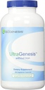 Nutra BioGenesis UltraGenesis - Multivitamin Without Iron for Women and Men, Immune Support for 50+ with Vitamin A, C, D, E and Minerals Calcium, Zinc + More, Plant Based - 180 Vegan Capsules