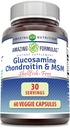 Amazing Formulas Glucosamine Chondroitin & MSM 60 Veggie Κάψουλες 
