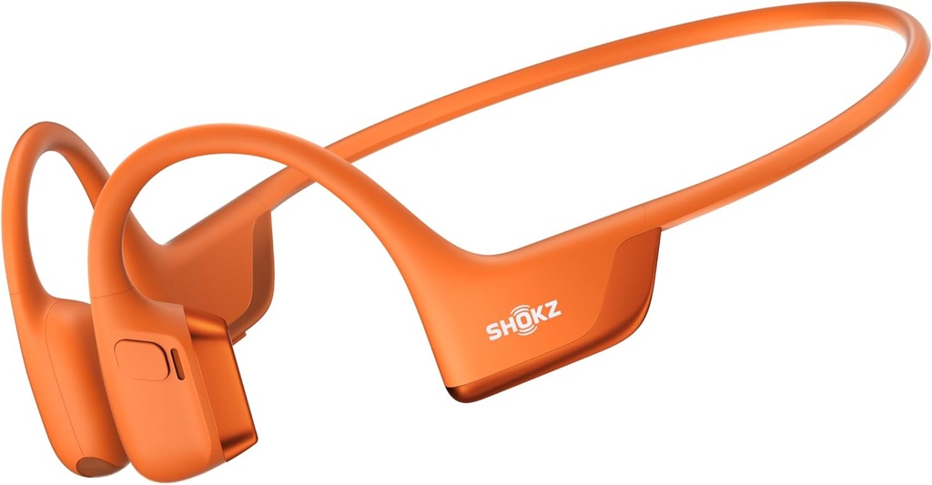 SHOKZ New OpenRun Pro 2 - Open-Ear, Bone Conduction Sport Schneiders - with Reflect Strip - Terye, Workout Kulaklıklar - Güvenli, Kablosuz, Rahat Fit- Deep Bass ve Smart Mic App