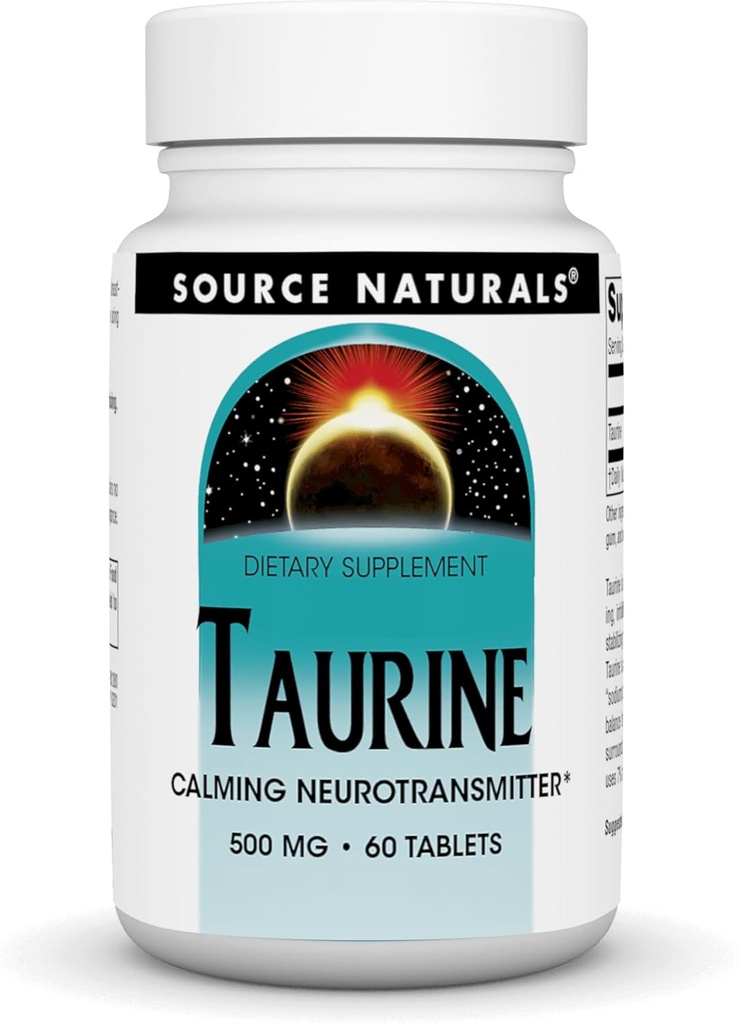 Kaynak Naturals Inc. Taurine 500 mg 60 Tablet