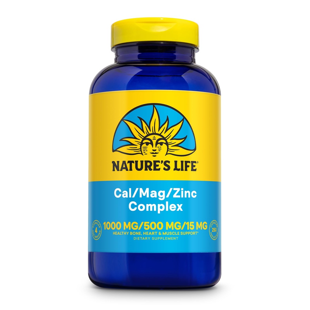 Nature's Life Cal Mag Zinc Complex | 250 ct