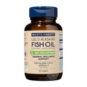 Wiley's Finest Wild Alaskan Fish Oil Easy Swallow Minis - Omega-3 Fish Oil Supplement for Yetişkinler and Kids - Double-Strength 630 mg EPA ve DHA Natural Supplement - 60 Mini Softgels (30 hizmet)