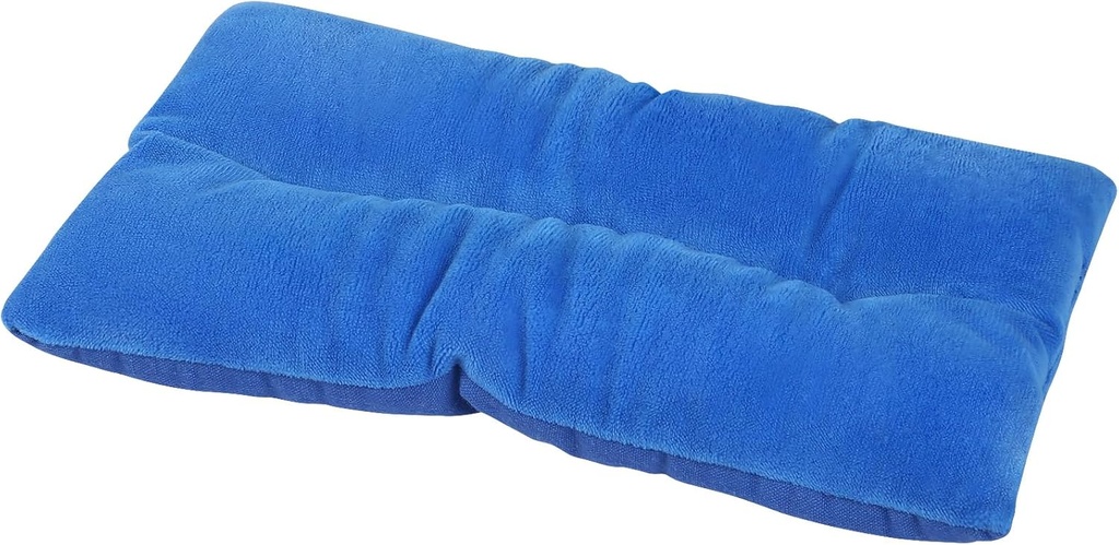 Atsuwell Βάση θέρμανσης μικροκυμάτων, Rice Microwavable Moist Heat Pack για Cramps, Neck and Shoulders, Knee, Wrist, Joints, Bean Τσάντα θερμού συμπιέσματος, Χαλαρώστε, Μπλε