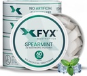 FYX Caffeine Nootropic Pouches – Temiz Enerji & Oda Alfa-GPC, L-Tyrosine & L-Theanine – 60 mg Caffeine Pouches – Sugar-Free Alpha Nootropic Pouches – 5-Pack (5-Count, Spearmint)