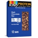 KIND Protein Snack Bar, Dark Chocolate Nut, Sağlıklı Snacks, Gluten Free, 12g Plant Protein, 12 Kont