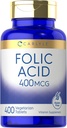 Carlyle Folic Acid 400 mcg 