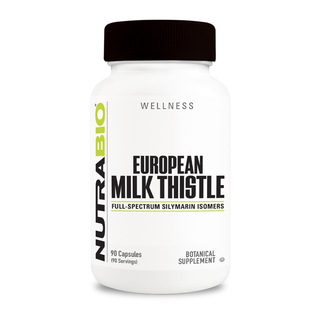 NutraBio European Milk Butle Supplement, 241 mg - Antioksik Faydaları ve Wellness Destekler, 90 Capsules