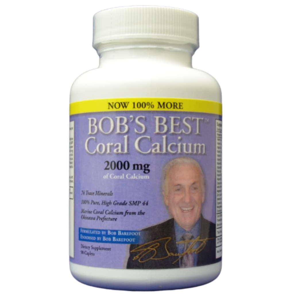 Bob'un En İyi Coral Food, 2000 mg, 90 caplets