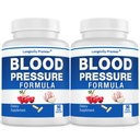 [2-Bottle Value Pack] Longevity Blood Pressure Formula -Scientifically Hawthorn & 12++ ile formüle edilmiştir Tüm Doğal Herbs