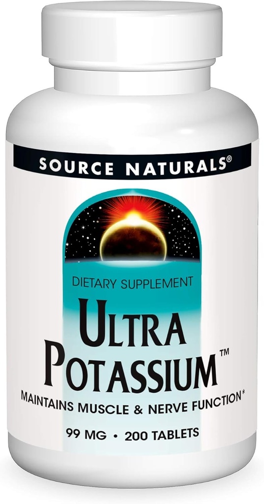 Source Naturals Ultra Pastium 99 mg Διατηρεί τη λειτουργία των μυών και των νεύρων - Συμπλήρωμα διατροφής - 200 δισκία