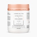 JSHealth Vitaminleri Vitality X + Collagen - Beauty Toz Supplement with Aloe Vera Silica and Vitamins C & E to Nourish Hair Skin and Nails (180g)