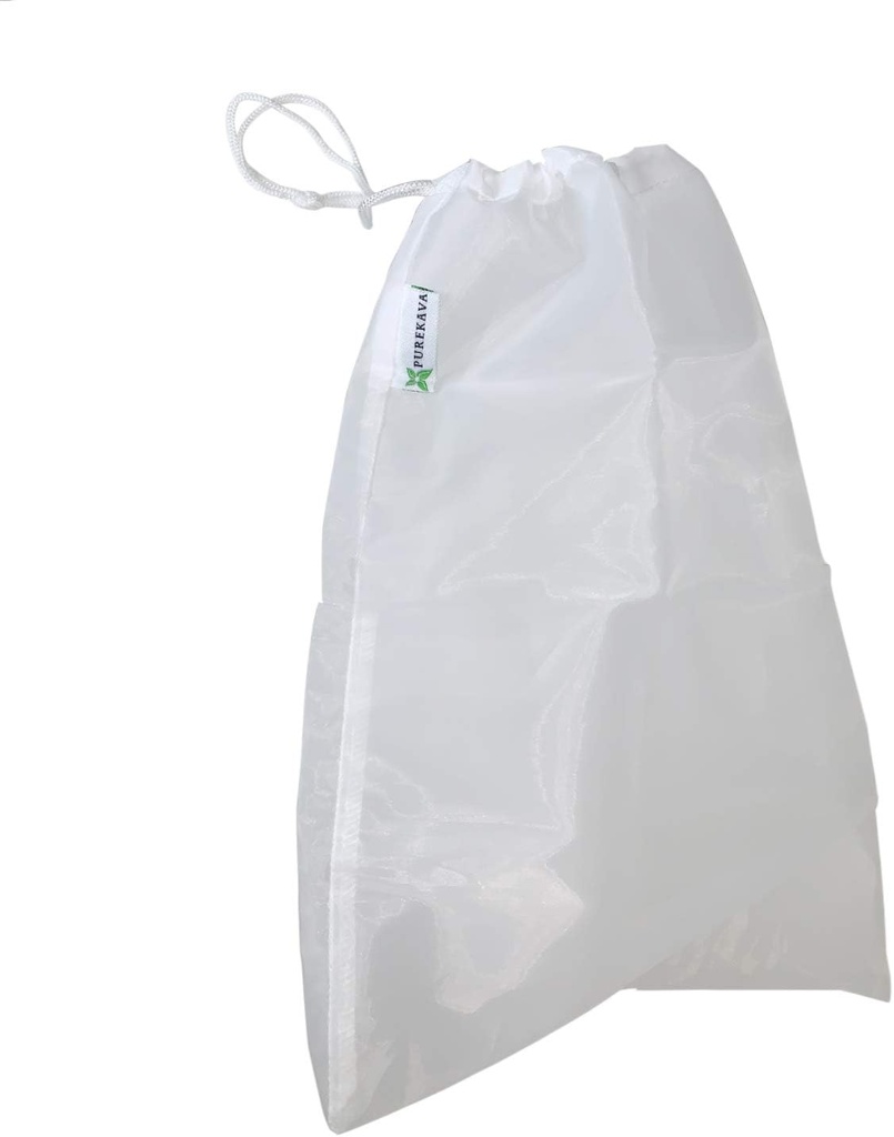 Geleneksel Kava Strainer Bag, 15x{\, Naylon, 75 Microns, Reusable