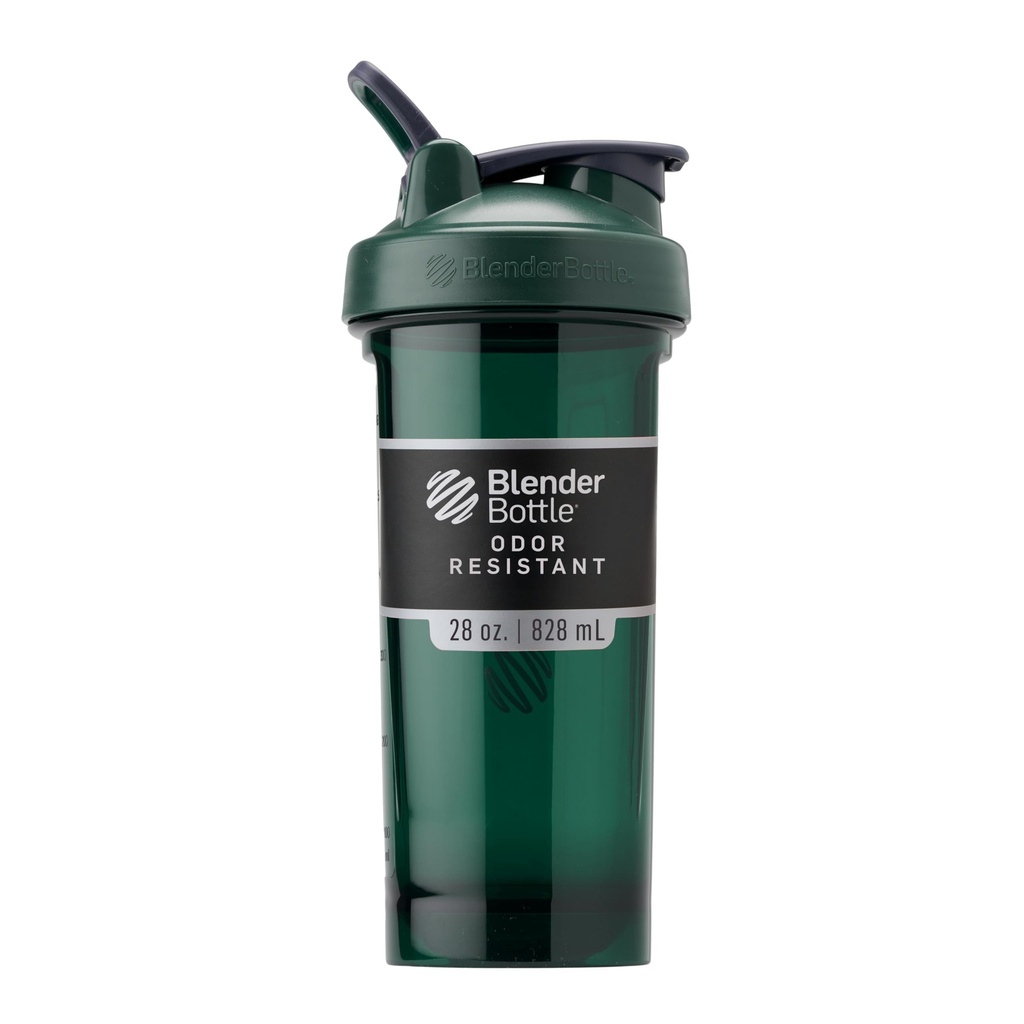 Blender Shaker Şişe Pro Serisi Protein Shakes ve Pre Workout için mükemmel, 28-Ounce, Full-Renk Yeşil