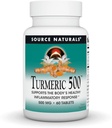 Source Naturals Turmeric, Supports The Body's Healthy Inflammatory Response*, 500 mg - 60 Tablets