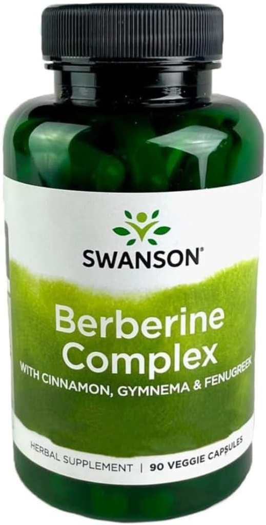Swanson Berberine Complex w/Cinnamon Gymnema & Fenugreek 90 κάψουλες