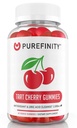 PUREFINITY Tart Cherry Gummies – Uric Acid Flush for Joint Relief & Recovery, Raw Juice Antioksi – Non-GMO, Gluten Free, Vegan, 60 Count Count Count