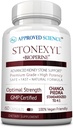Onaylanan Bilim Stonexyl - Kidney Stones için herbal Destek - 60 Capsules - Chanca Piedra - High Abors -1 Ay Supply - Vegan