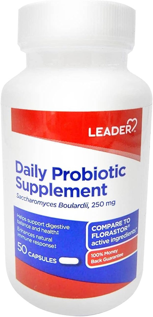 Lider Günlük Probiyotik Capsules 50 Ct. Digestive Balance & Gut Health